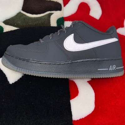 Nike Air Force 1 Low Anthracite Reflective Silver (GS) FV3980-001 - Size 6Y
