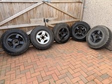 Nissan Navara D22 16 inch alloys and CROSSWIND tyres