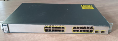 Cisco Catalyst WS-C3750-24TS-E V05 inkl. Rackmount
