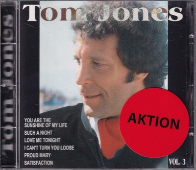 Tom Jones Media-Sale CD Vol. 3 Best Of Pop Rock Klassiker Sammlung 20 tolle Hits