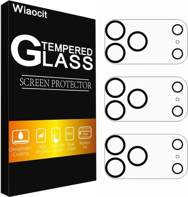 3 Pack Tempered Glass Camera Lens Protector for iPhone 17 Pro Max, Christmas Gif