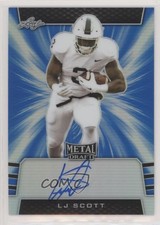 2019 Leaf Metal Draft Blue 29/35 LJ Scott #BA-LJS Auto 1u6