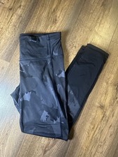 Lululemon Half Camo Print Gym Leggings UK 12 Code 8 Great Condition