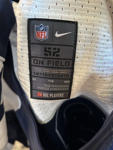 Nike Elite Dallas Cowboys Dez Bryant #88 Mens Size 52 Throwback Jersey - Picture 14 of 18