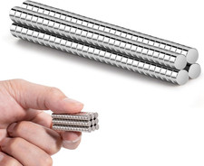 Rhinocats 60 Pcs Small Magnets, round Mini Magnet Multi-Use for Nail Clippers, R