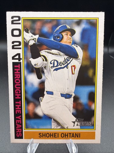 2025 Topps Heritage - Through the Years Shohei Ohtani #TTY-25