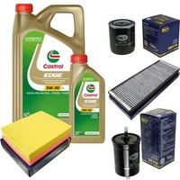 SCT Inspektionspaket 6L Castrol 5W-30 FüR Audi A4 2.4 2.6 2.8 Quattro VW