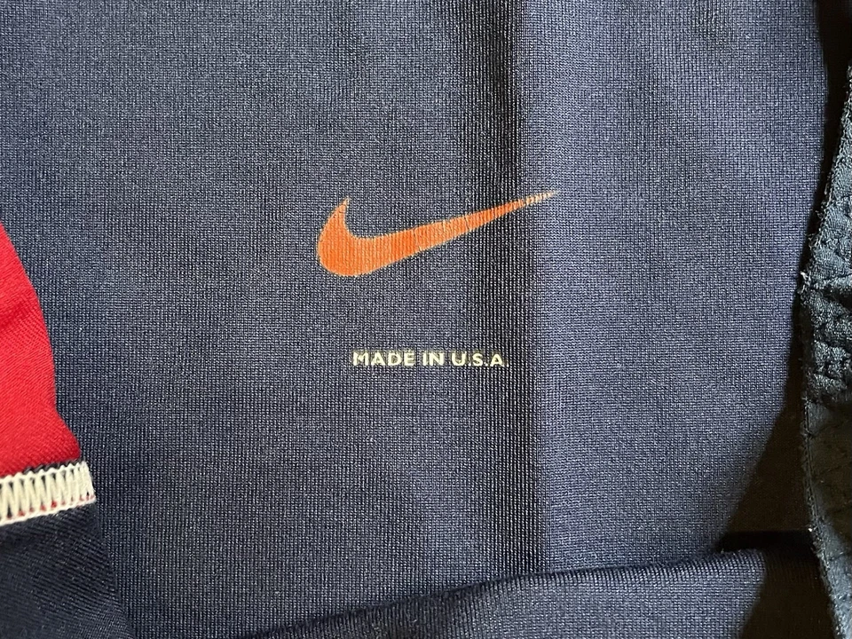 VINTAGE Nike USA Olympic Team Track & Field Unisuit Singlet Men’s XL Blue 90s - Image 4 of 4