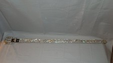 Nocona Women s Western Bling Belt, With Crystal Crosses, N4427801-24