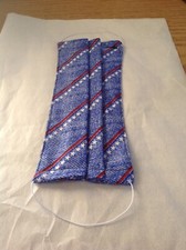New Blue face mask with white stars and red stripes washablewith elastic 