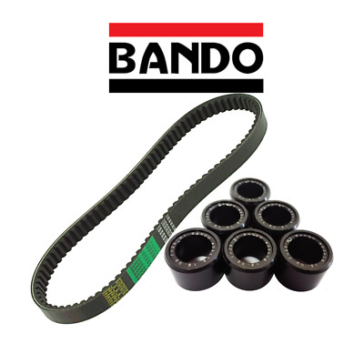 Kit 6 rulli alleggeriti cinghia trasmissione Bando Honda Pantheon Dylan @ PS 125