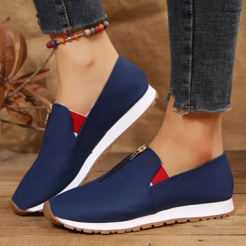 Damen Sneaker Sportschuhe Turnschuhe Laufschuhe Freizeit Slip On Schuhe - Bild 17 von 25