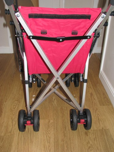 MOBIQUIP XL SPECIAL NEEDS PUSHCHAIR/ BUGGY/STROLLER IN RED - Picture 6 of 12