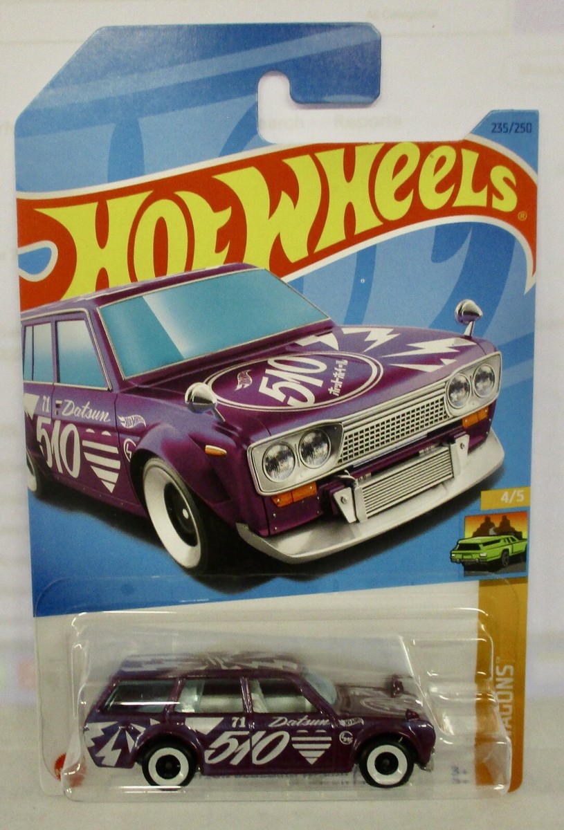 2023 HOT WHEELS * Q CASE * DATSUN BLUEBIRD WAGON 510 PURPLE