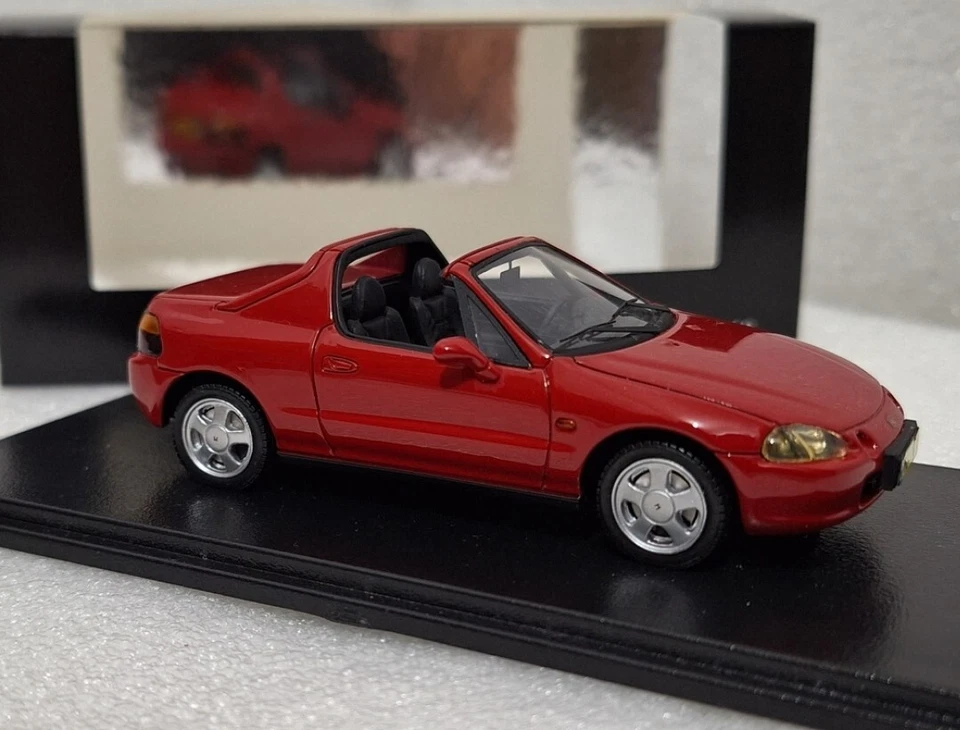 WOW Honda CRX Del Sol Red 1992 1:43 Neo 44510 EXTREMELY RARE!! - Image 4 of 4