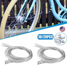 20  Bicycle Bike Shift Cables Stainless Steel Shifter Front Rear Inner Wire 2M