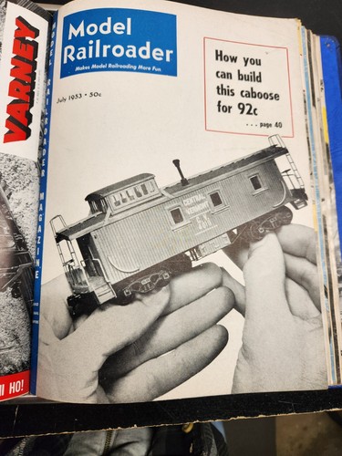 Model Railroader Mag -Complete Year Run & Binder- You Choose Year - 1950 to 1969 - Picture 21 of 156