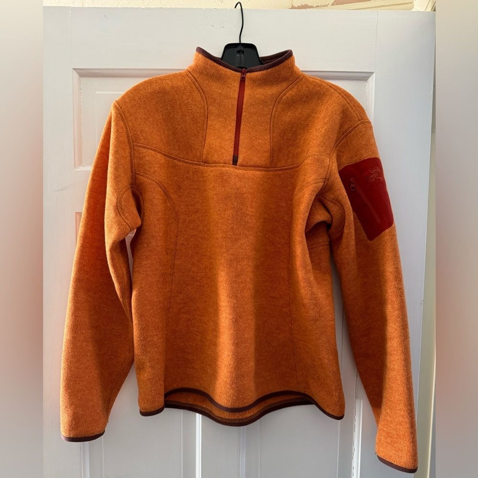 ARC'TERYX Arc’teryx Maglione Donna Polartech in Pile Arancione Taglia Lg