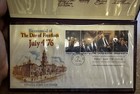 US 1976 Bicentennial FDC Collector's Folio w/ Booklet Sc# 1694a Day of Freedom — photo 1