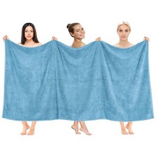 Oversized Bath Sheet 100 Cotton 40x80 Clearance Bath Towel Sheet Turkish Ext...