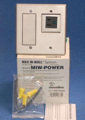 Panamax MIW-POWER Max In-wall System AC Base Unit