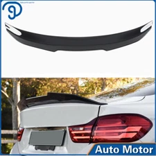 Rear Spoiler Wing F32 428i 430i 435i 440i PSM Style Gloss Black For BMW 4 Series