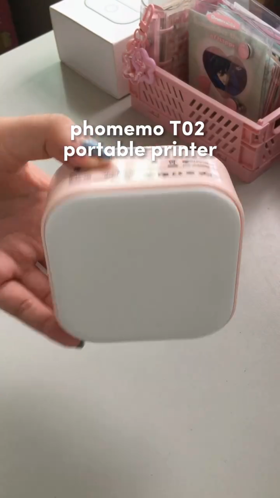 Phomemo T02 Mini Wireless Pocket Thermal Photo Printer Fast Shipping US