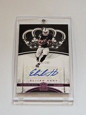 2017 Panini Preferred Crown Royale Pink /200 Elijah Hood #36 Rookie Auto RC