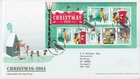 BETHLEHEM PMK GB ROYAL MAIL FDC 2014 CHRISTMAS STAMP SHEET