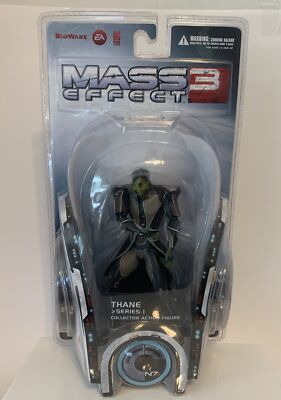 NEW Mass Effect 3 Series 1 Thane Krios Collector Action Figure BioWare 2012