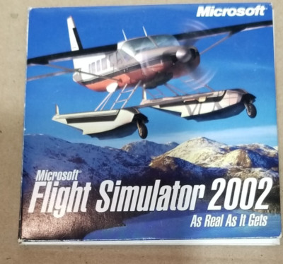 Microsoft  Flight Simulator 2002 As Real as it Gets   - CD-ROM PC Game