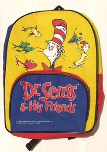 dr seuss backpack with books