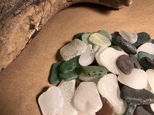 Genuine Atlantic Ocean Sea Glass 100 Pieces #23 - Picture 3 of 5