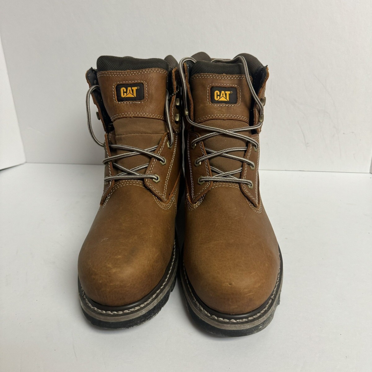 Caterpillar Mens Idaho 6” Waterproof Steel Toe Work Boot Brown Size 11.5 M CAT Mens Idaho 6” Waterproof Steel Toe Work Boot Brown Size  main image 3