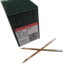 100PCS Groz-Beckert 134-35LR, DPX35LR Gebedur Titanium Leather Sewing Needles