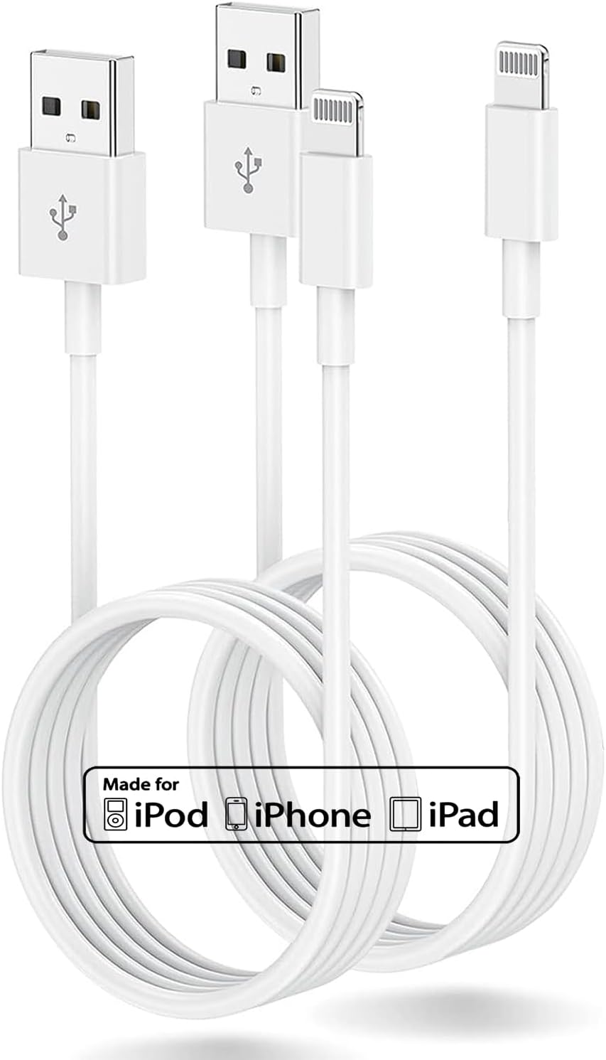 10Ft Iphone Charger Apple Mfi Certified, Long Lightning to USB Cable 10 Feet,Fas