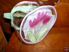 Avon Pretty Blossoms Mother's Day Gift Bag 6"x5" w/ Zipper - New Old Store Stock