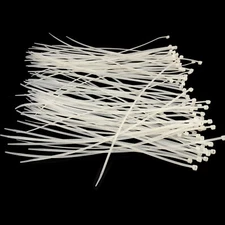 US SELLER! 100 PACK Cable ZIP Ties 11.8 12 inch 40LBS, 100pcs/Pack - WHITE *NEW*
