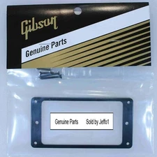 GIBSON® Black Neck Pickup Mounting Ring w/screws Humbucker / Les Paul Genuine