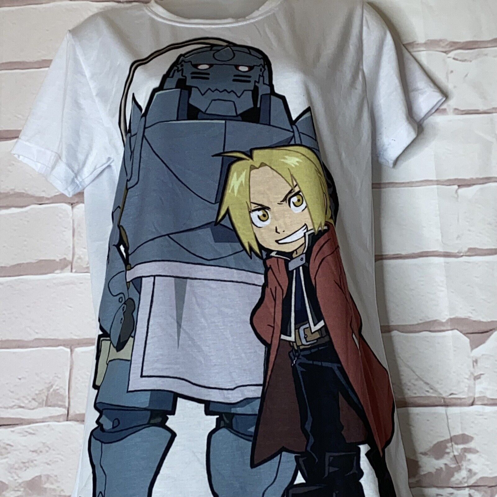 Fullmetal Alchemist Brotherhood Anime T Shirt 100% Cotton