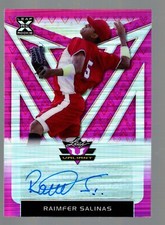 2020 Leaf Valiant Autograph Pink #BA-RS2 Raimfer Salinas 4/15