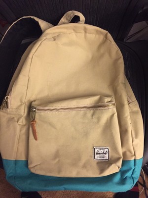 herschel khaki backpack