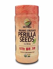 McCabe Organic Crushed Perilla Seeds, 7oz, USDA Organic Certified