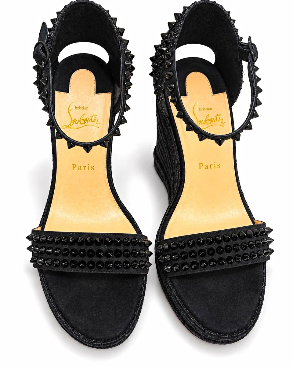 Christian Louboutin スタッズフラットサンダル 37 Christian Louboutin Women's Studded Sandals for sale | eBay