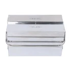 16.5-Inch Stainless Steel Tool Box 4-Tier 7-Tray Portable Cantilever Tool Box