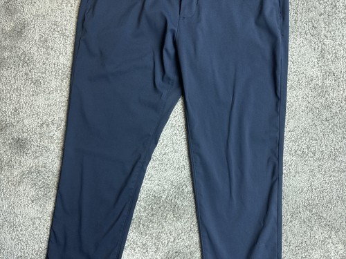 Tommy Bahama Pants Mens 35x30 Navy Performance Chino Golf Stretch Lightweight - Picture 4 of 15