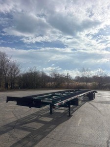 Kaufman 3 Car Hauler Hydraulic Trailer 10K Axles