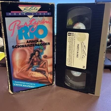 Arnold Schwarzenegger Party In Rio VHS Elite Home Video 1987 RARE OOP HTF E2