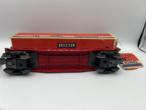 LIONEL RARE 6264 LUMBER CAR WITH ORIGINAL BOX O GAUGE POSTWAR 6511-2 - Picture 20 of 24
