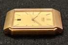 VINTAGE SEIKO QUARTZ RECTANGULAR DRESS WATCH PIECE BROKEN FOR PARTS OR REPAIR NR — photo 7